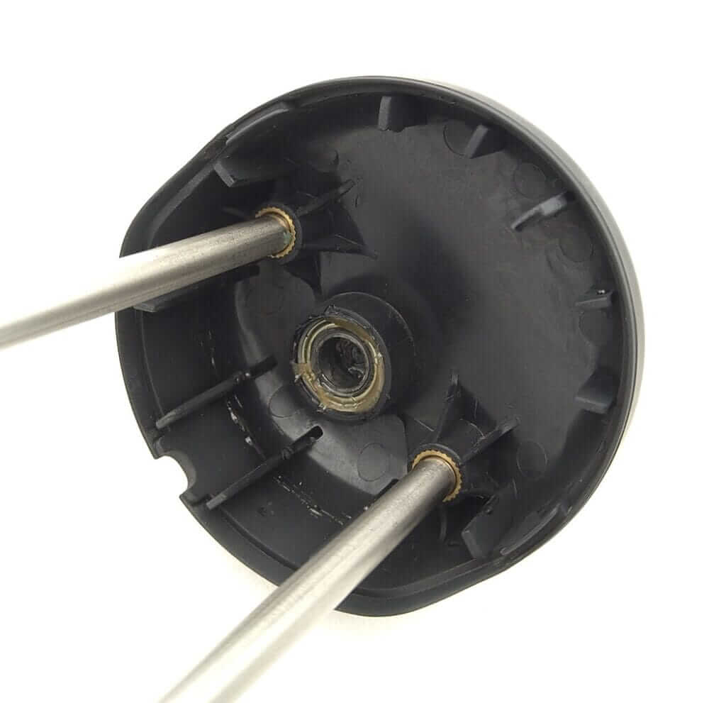 Thehandyの蓋パーツとガイドレールの掃除前