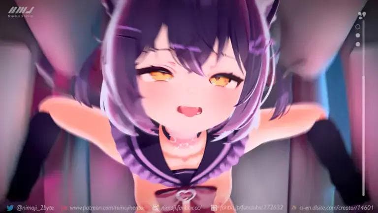 【3DCG】 ショコラちゃんのお部屋でイラマ・正常位・バック騎乗！ - ねこみみのへや (にもじ-Nimoji)の投稿｜ファンティア[Fantia]